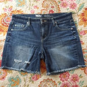 Mossimo Distressed Denim Boyfriend Short